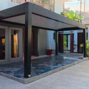 Pergola a Tetto Piano Modello Alubox