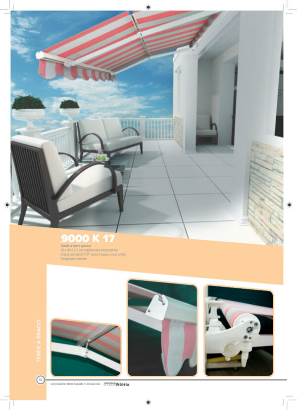 9000 K 17 - Tenda da sole Eurothema