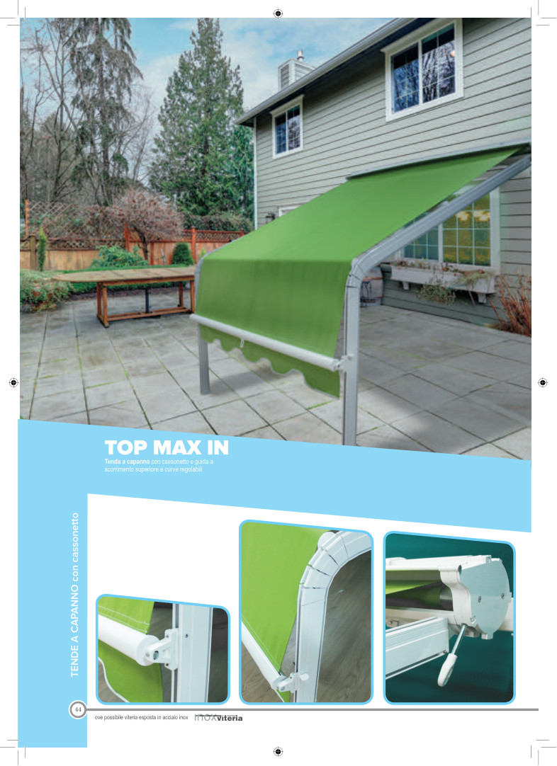 TOP MAX IN - Tenda da sole Eurothema